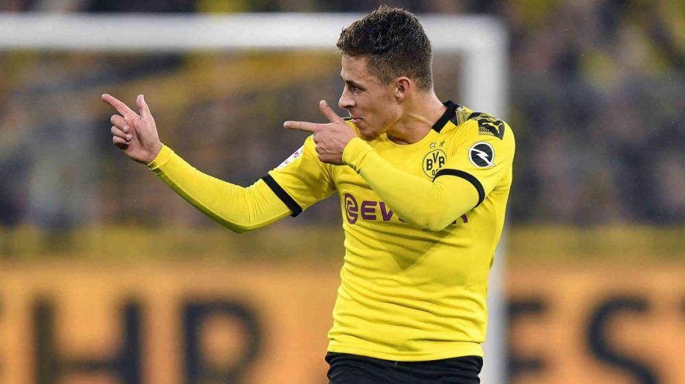 Thorgan Hazard bersama Borussia Dortmund (khelnow.com)