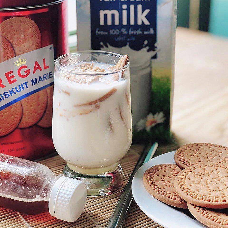 minuman susu regal (instagram.com/cynthiamaharanii)