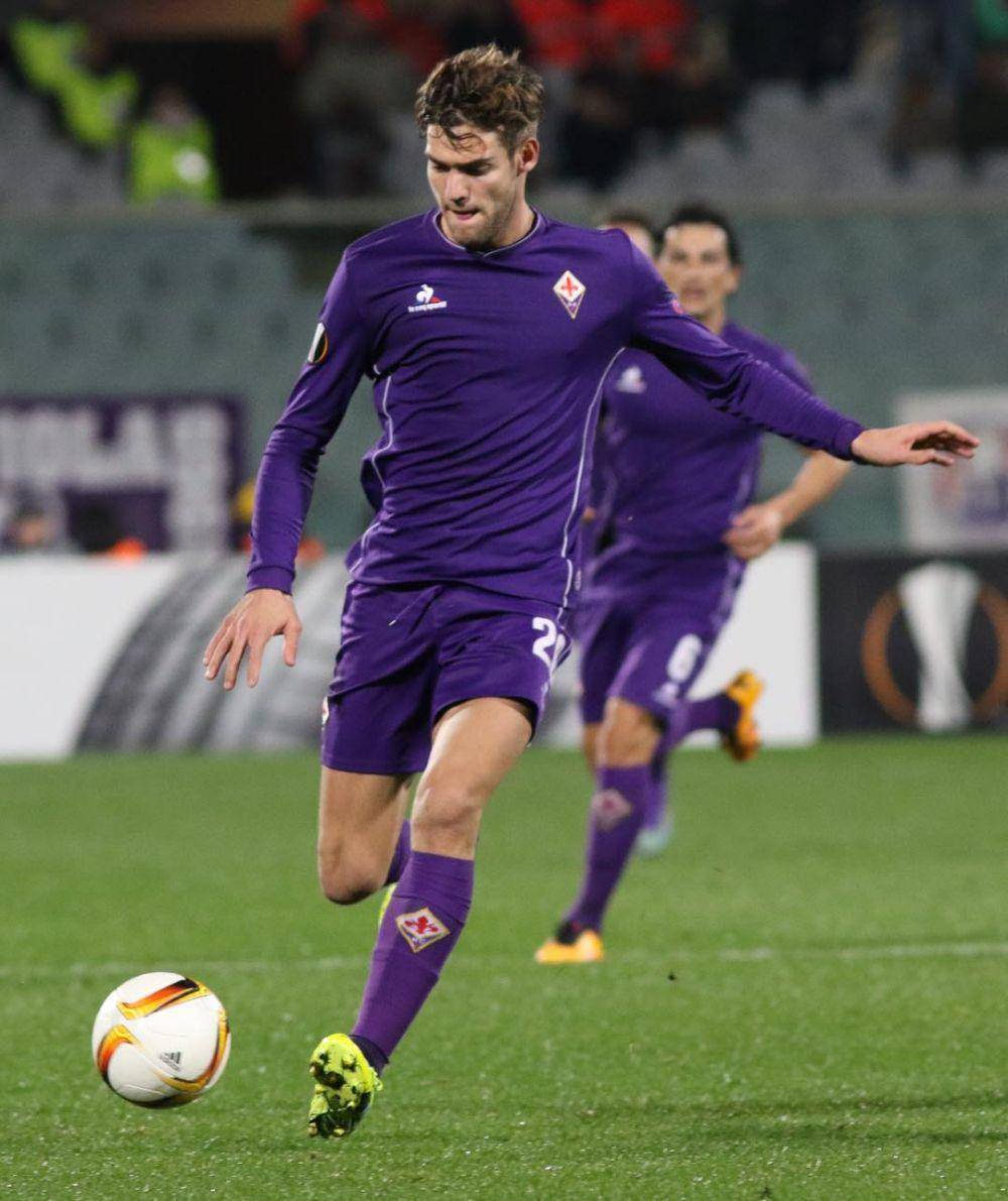 Marcos Alonso membela Fiorentina pada 2013—2016. (instagram.com/marcosalonso28)