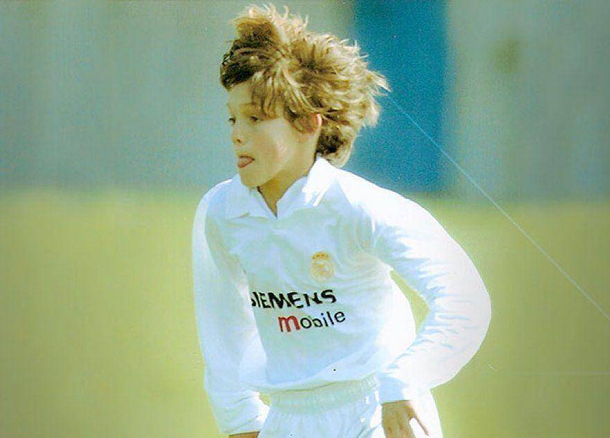 Marcos Alonso saat masih bermain di La Fabrica Real Madrid. (instagram.com/marcosalonso28)
