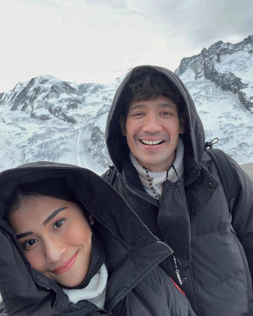 Potret liburan keluarga Tarra Budiman di Swiss. (instagram.com/gyaps)