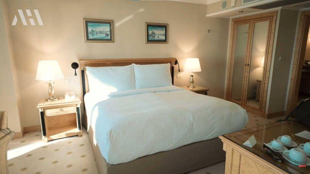 Kamar hotel Aurel Hermansyah dan Atta Halilintar di Istanbul (YouTube.com/AH/)
