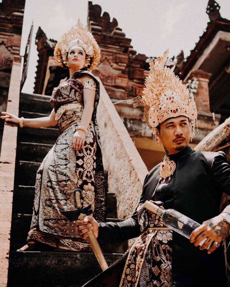 Jerinx dan Nora (Instagram.com/ncdpapl/)