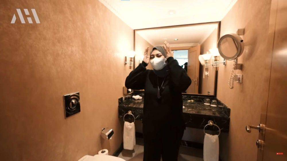 Kamar hotel Aurel Hermansyah dan Atta Halilintar di Istanbul (YouTube.com/AH/)