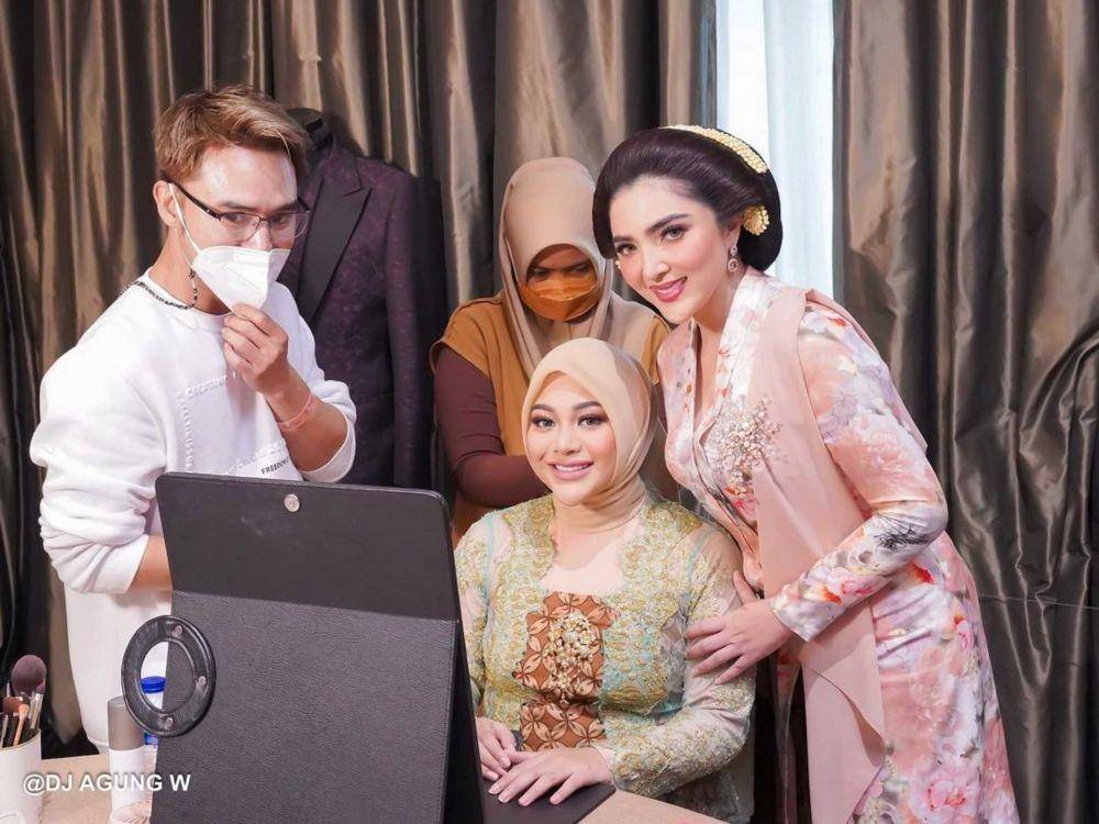 Aurel Hermansyah bareng Krisdayanti, Ashanty, dan Geni Faruk (Instagram.com/ashanty_ash/)