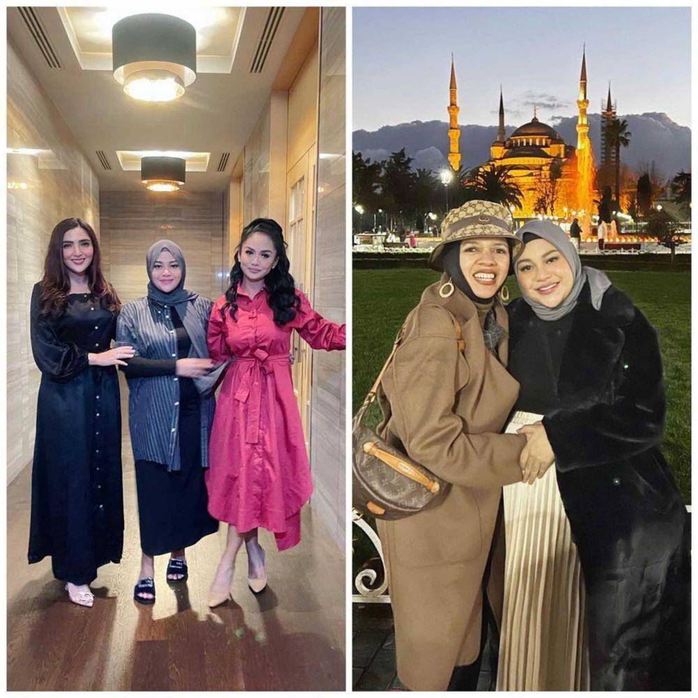 Aurel Hermansyah bareng Krisdayanti, Ashanty, dan Geni Faruk (Instagram.com/aurelie.hermansyah/)