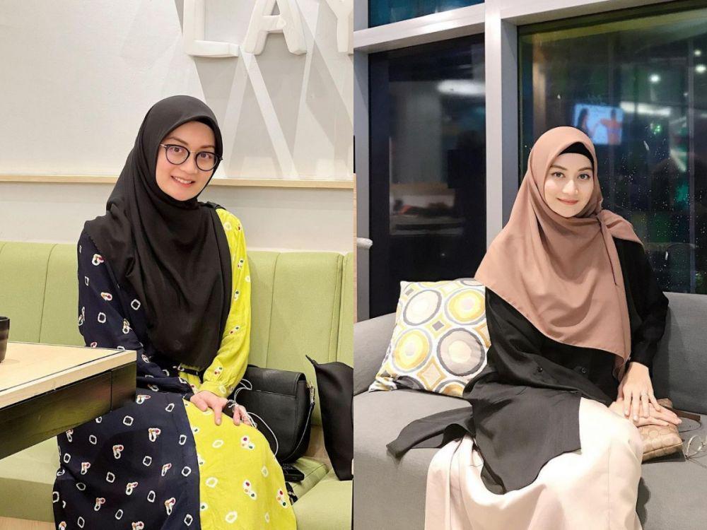 9 Penampilan Baru Ayu Pratiwi yang Makin Anggun Berhijab