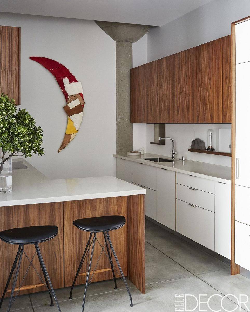 Desain Kitchen Set Bergaya Rustic (elledecor.com)