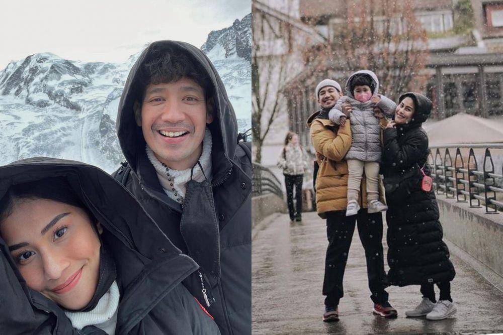 Potret liburan keluarga Tarra Budiman di Swiss. (instagram.com/gyaps | instagram.com/gyaps)
