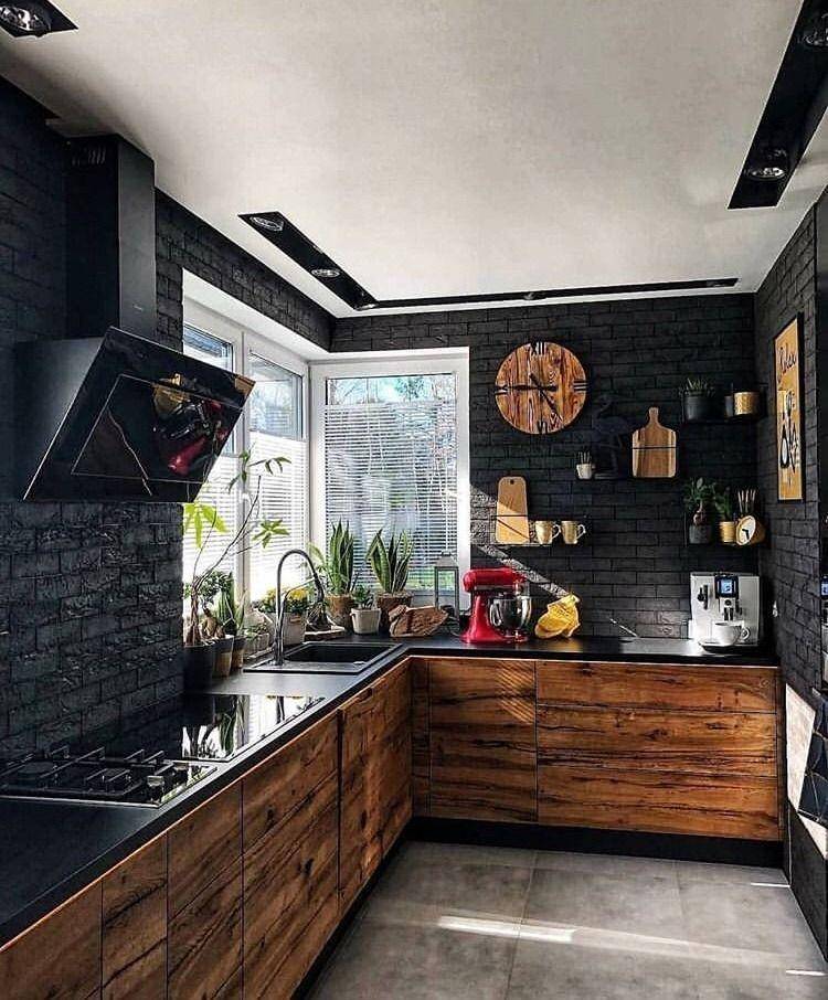 Desain Kitchen Set Bergaya Rustic (imoutsidelookingin.tumblr.com)