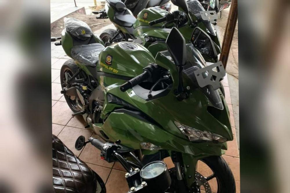 Ninja ZX-25R Satpol PP DIY Dibeli Pakai Dana Keistimewaan