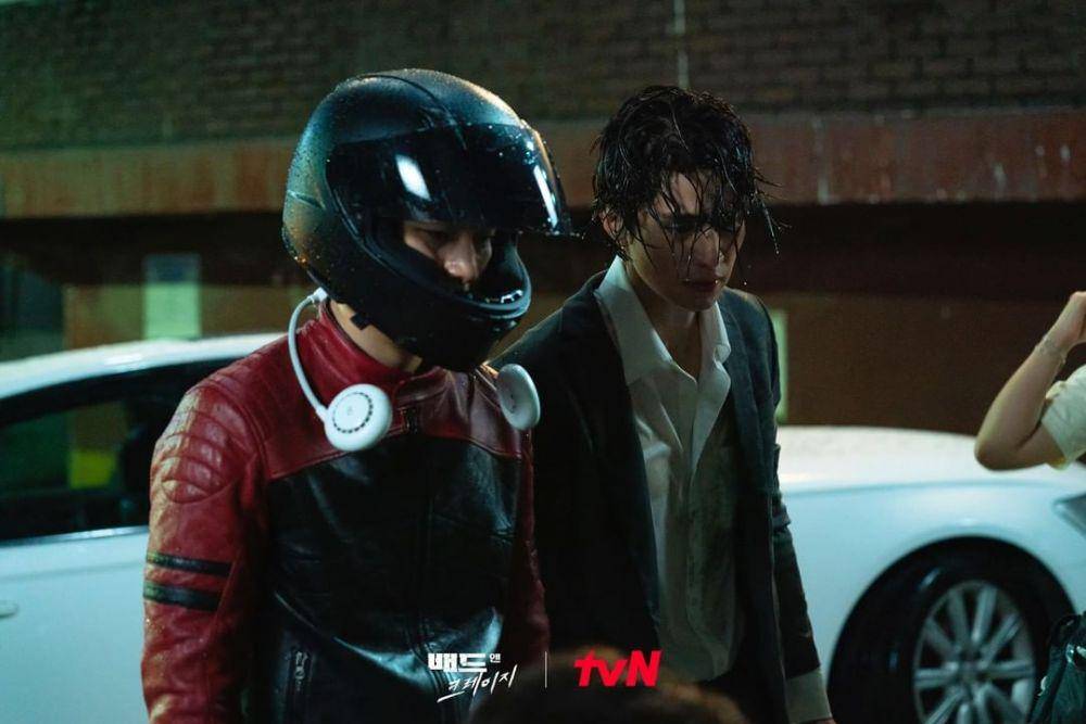 potret di balik layar drama Bad and Crazy (instagram.com/tvn_drama)