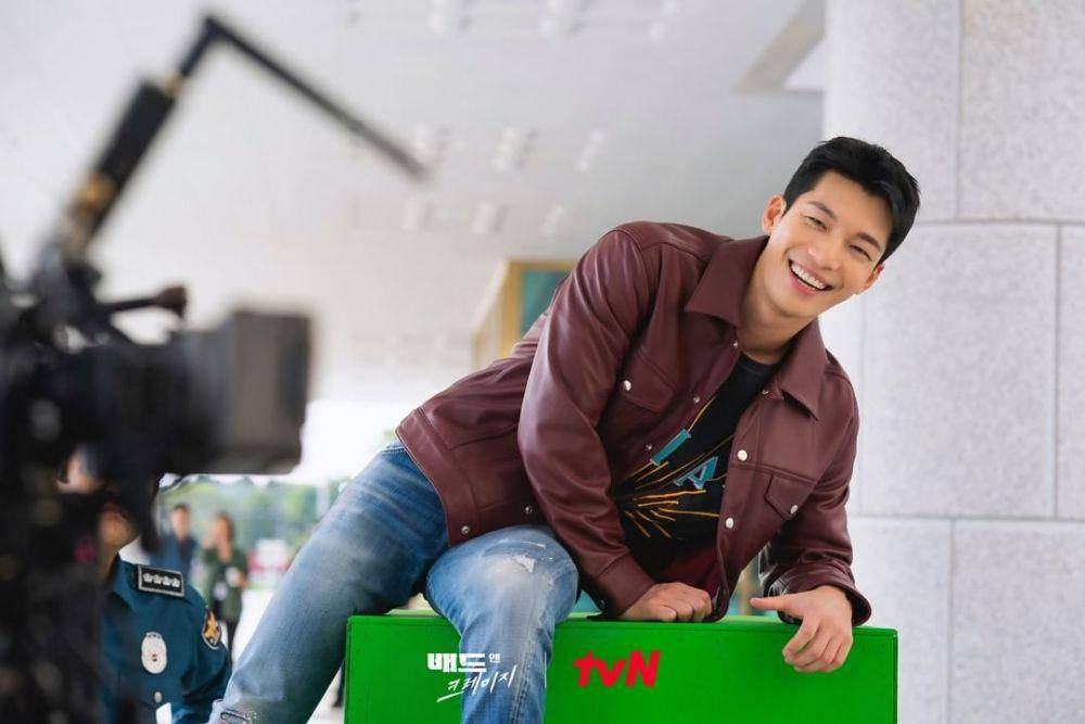 potret di balik layar drama Bad and Crazy (instagram.com/tvn_drama)