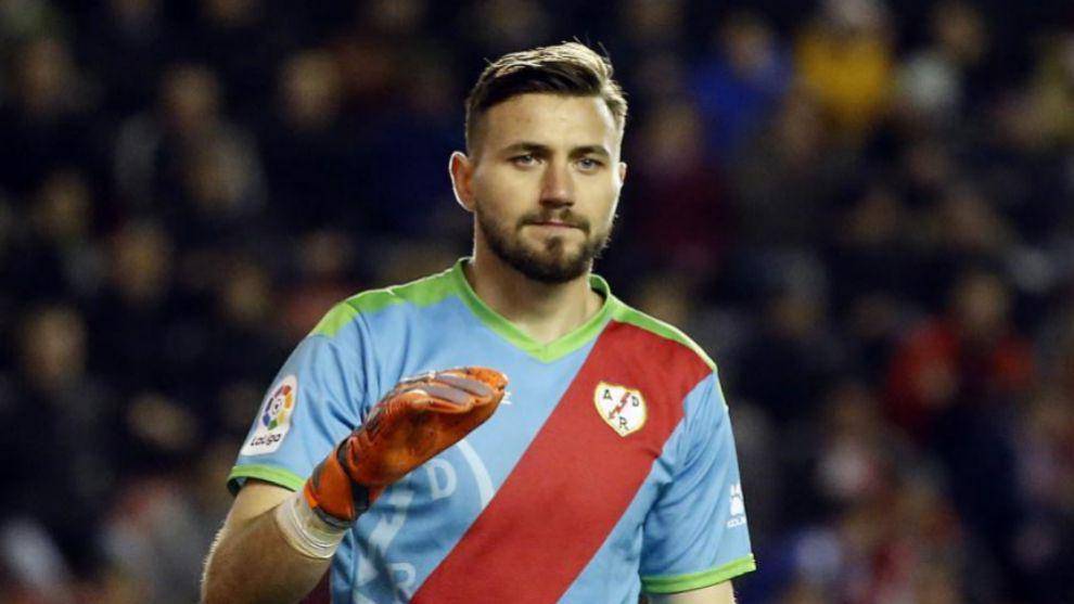 Stole Dimitrievski bersama Rayo Vallecano (.football-espana.net)
