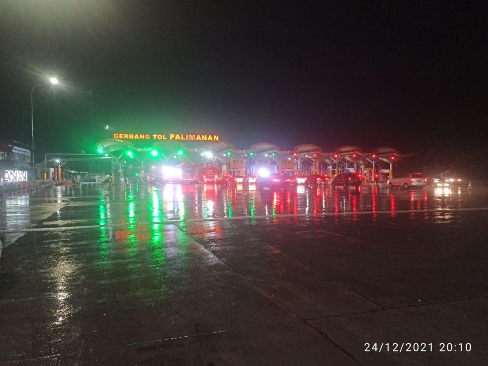 Arus Lalu Lintas di Tol Cipali Meningkat 48 Persen Saat Natal 2021