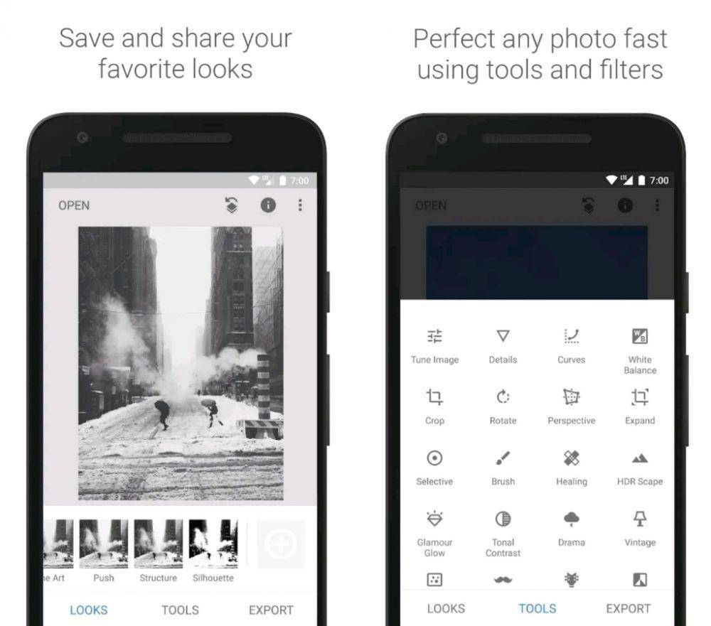 Snapseed (Dok. Google LLC)