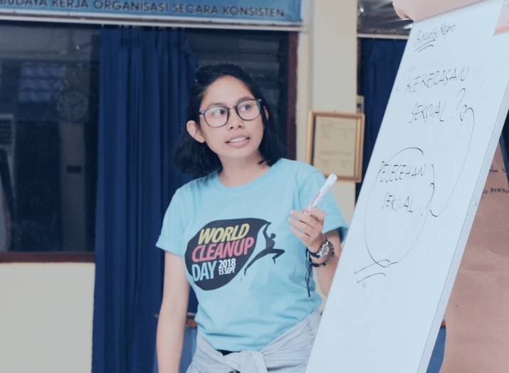 Mariana Yunita di salah satu acara Tenggara Youth Community (dok. Tenggara Youth Community)