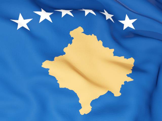 potret bendera Kosovo (freeflagicons.com)