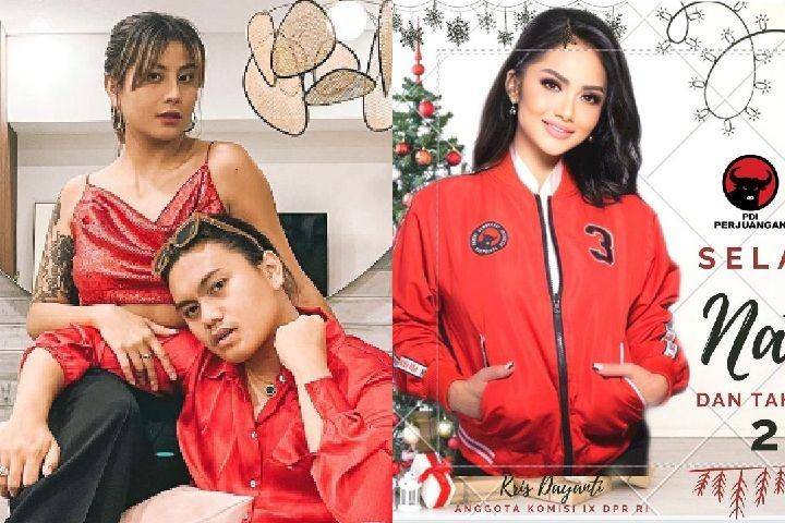 kolase foto Awkarin dan Krisdayanti (instagram.com/awkarin | instagram.com/krisdayantilemos)