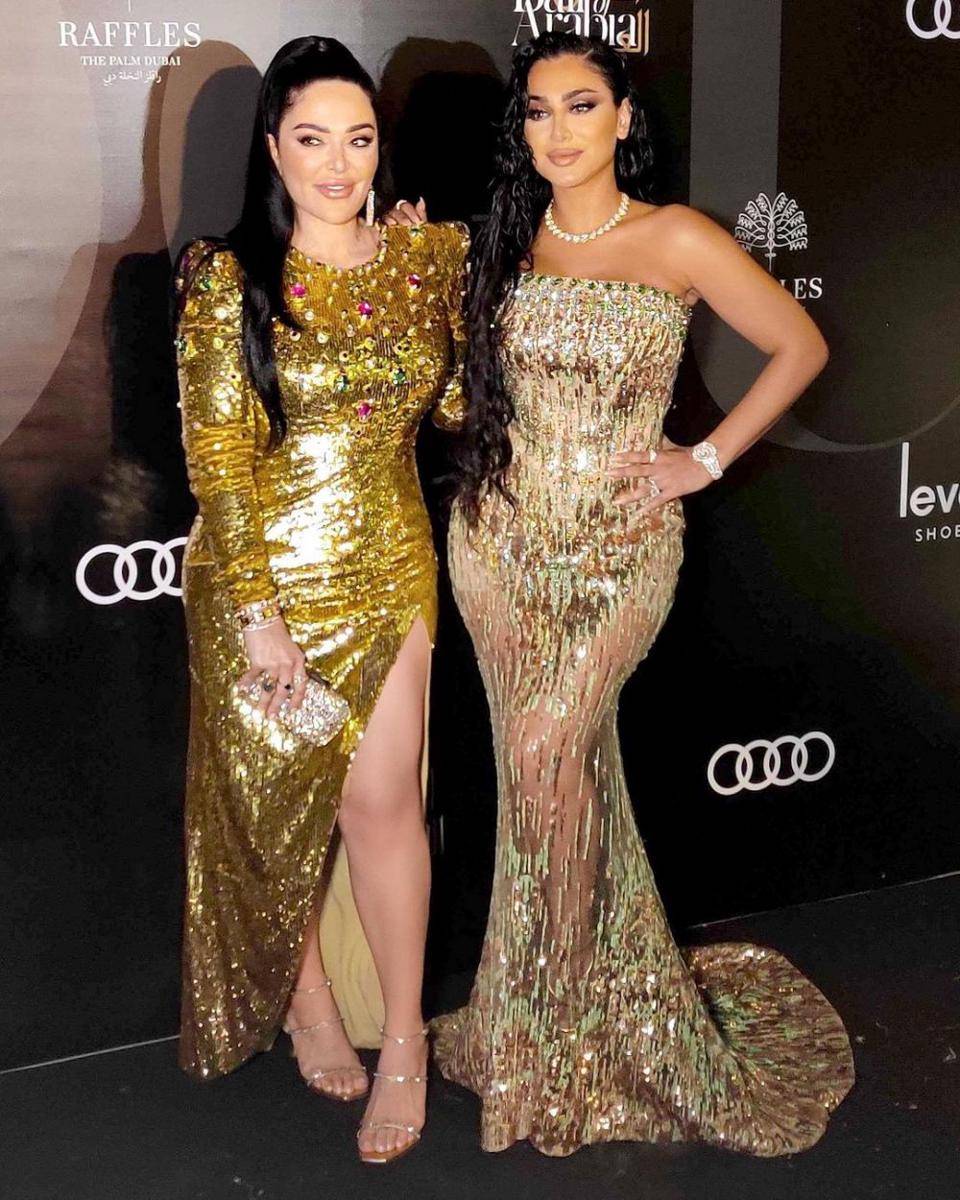 Huda dan Mona Kattan (instagram.com/voguearabia)