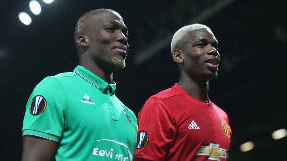 potret Pogba bersaudara (twitter.com/europaleague)