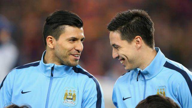 Sergio Aguero dan Samir Nasri bersama Manchester City (fcbarcelonanoticias.com)
