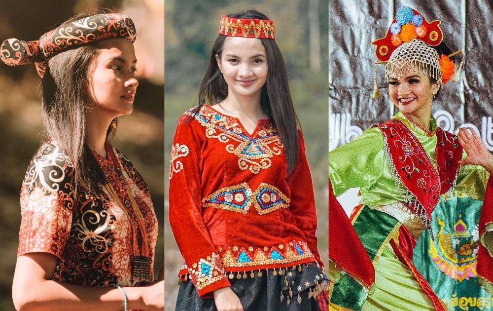kolase potret Sabrina Anggraini memakai baju daerah (instagram.com/sabrinaanggraini | instagram.com/sabrinaanggraini | instagram.com/sabrinaanggraini)