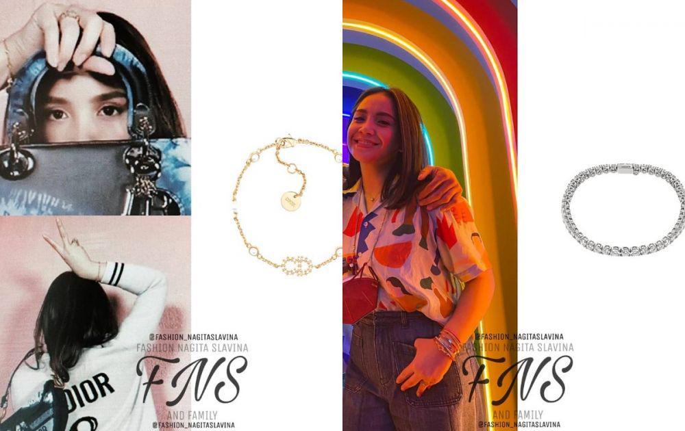10 Harga Gelang yang Pernah Dipakai Nagita Slavina, Mewah Banget!