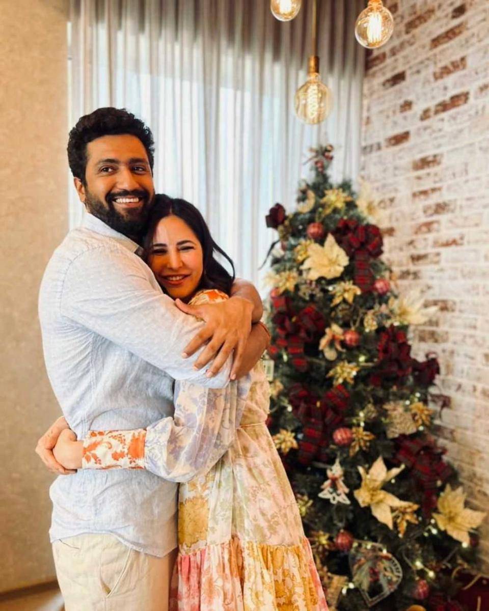 potret Katrina Kaif dan suami (instagram.com/katrinakaif)