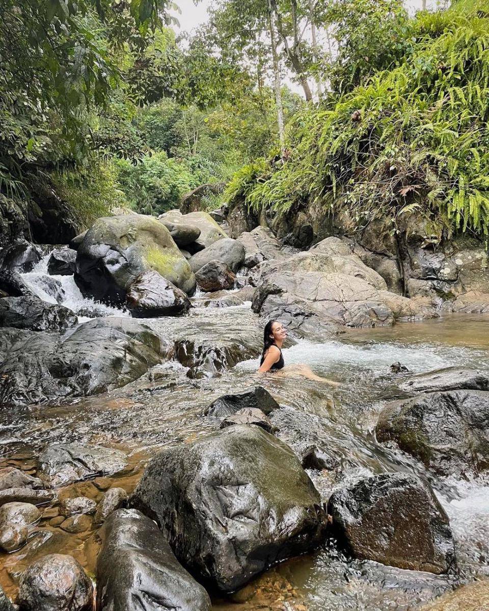 potret Haico di curug (instagram.com/haico.vdv)