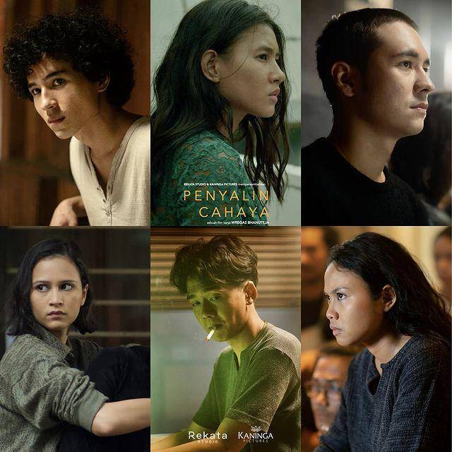 Para pemeran film Penyalin Cahaya (twitter.com/penyalincahaya)