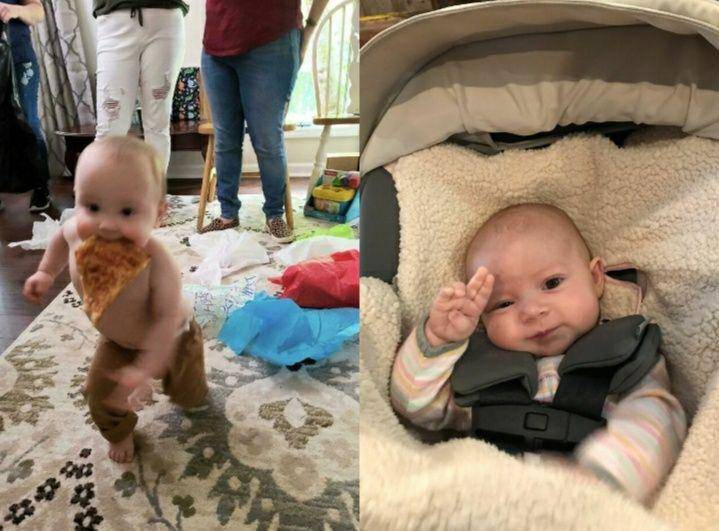 Hal kocak yang diposting orangtua tentang anak mereka. (reddit.com/swansonsmeet | reddit.com/BrickTamlandsTrident)
