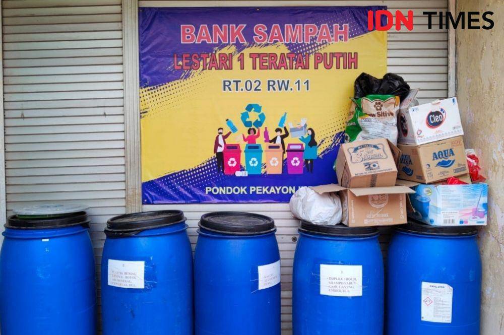 Bank Sampah di KBA Pekayon, Bekasi (IDN Times/Hana Adi Perdana)