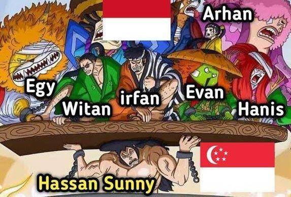 meme Indonesia vs Singapura Piala AFF (twitter.com/aro7)