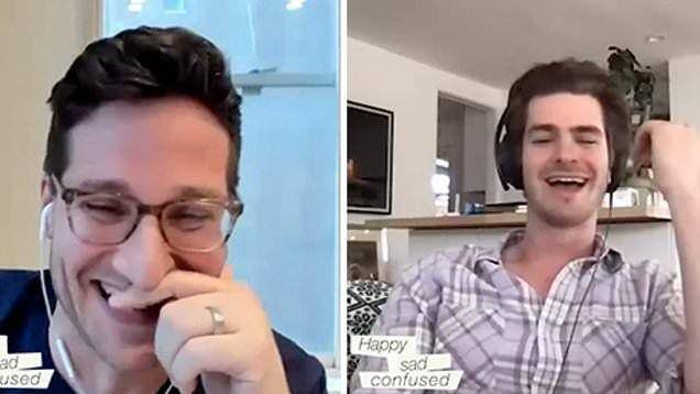 Andrew Garfield di Happy Sad Confused. (Dok. Happy Sad Confused)