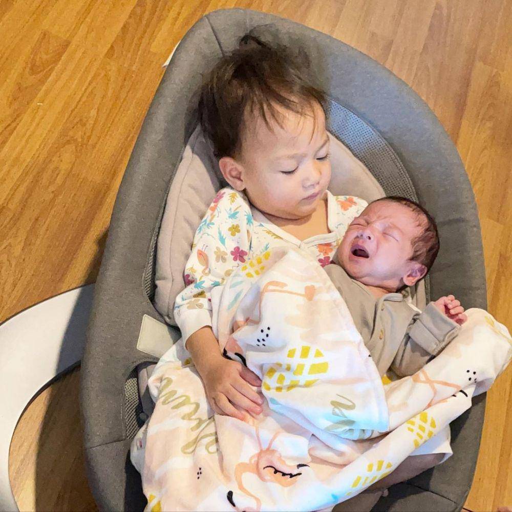 potret Numa dan baby Balint (instagram.com/monaratuliu)
