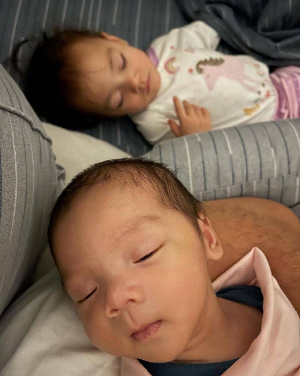 potret Numa dan baby Balint (instagram.com/indrabrasco)