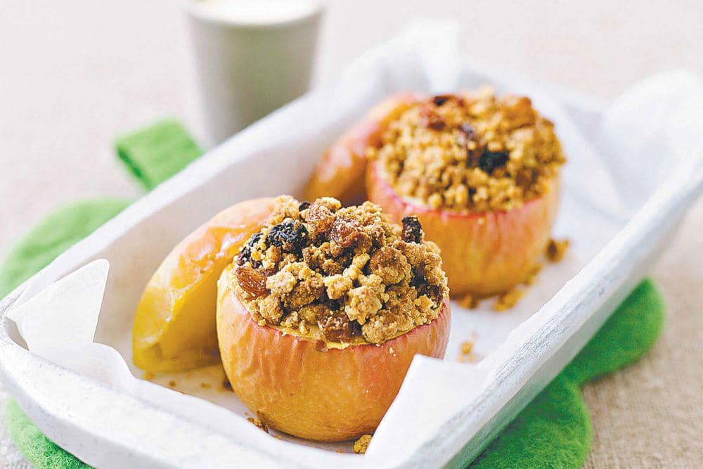 Resep Lezat Apple Stuffed Crumble, Menu Buah Segar dengan Isian Renyah