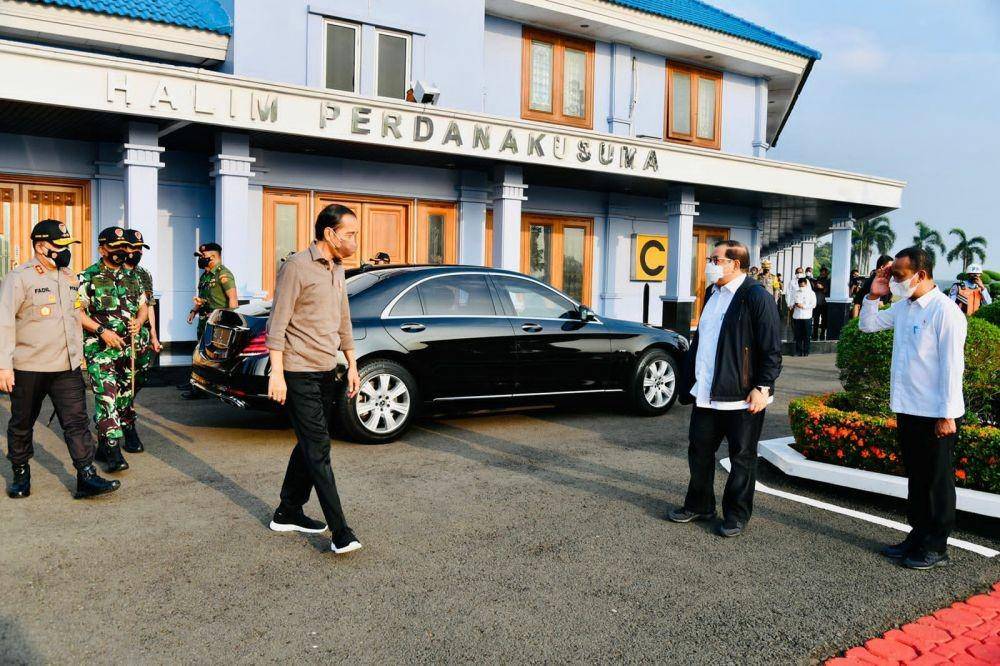 Presiden Jokowi kunjungan kerja ke Bali dan Sulawesi Tenggara pada Senin (27/12/2021). (dok. Biro Pers Kepresidenan)