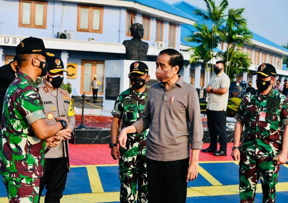 Presiden Jokowi kunjungan kerja ke Bali dan Sulawesi Tenggara pada Senin (27/12/2021). (dok. Biro Pers Kepresidenan)