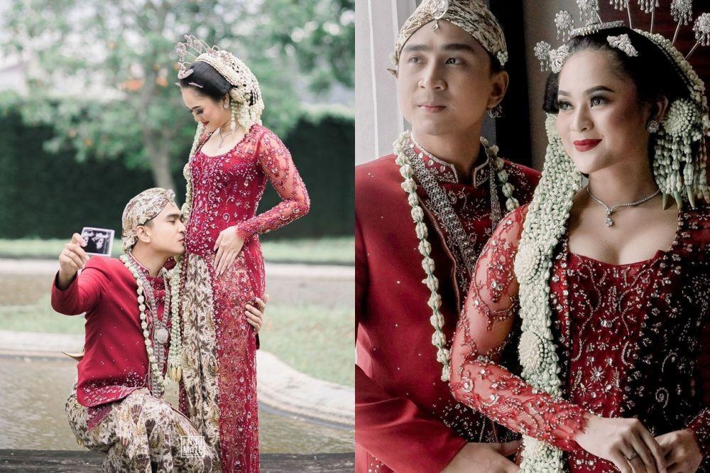 9 Gaya Makeup dan Kebaya Ngunduh Mantu Nadya Indry, Istri Lutfi Agizal