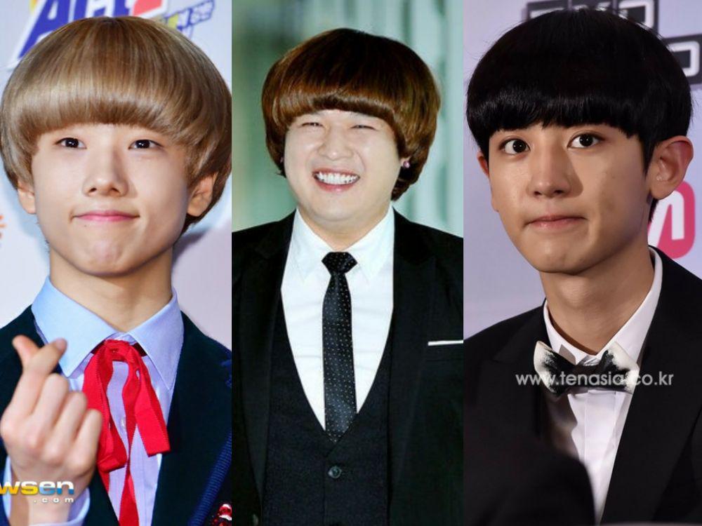 15 Idol KPop yang Pernah Bergaya Rambut Kepala Jamur, Ngakak tapi Imut