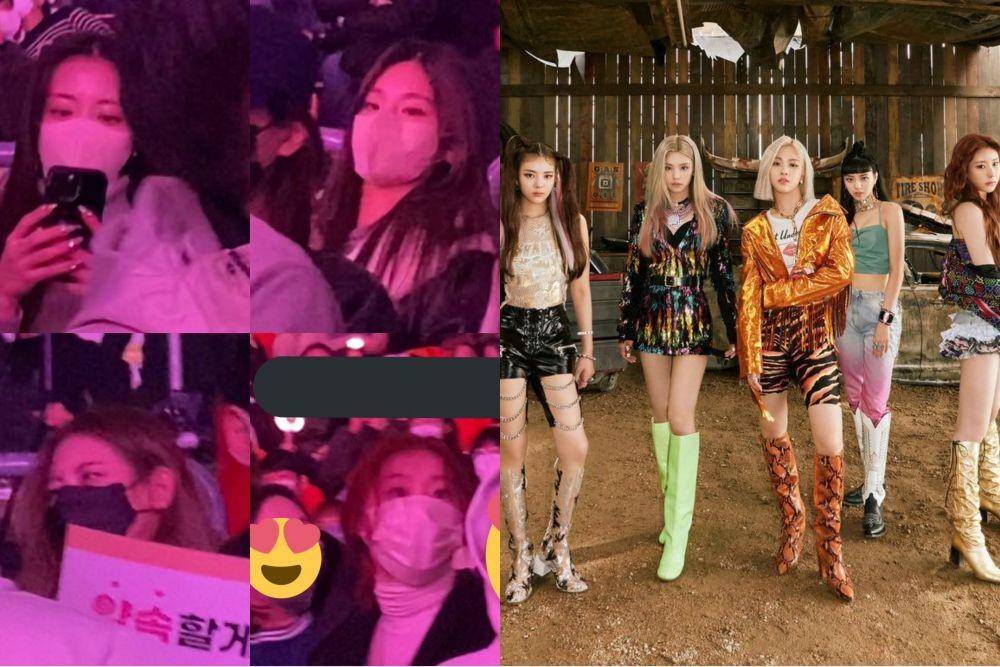 ITZY menghadiri konser TWICE (twitter.com/kkiringi | dok. JYP Entertainment)