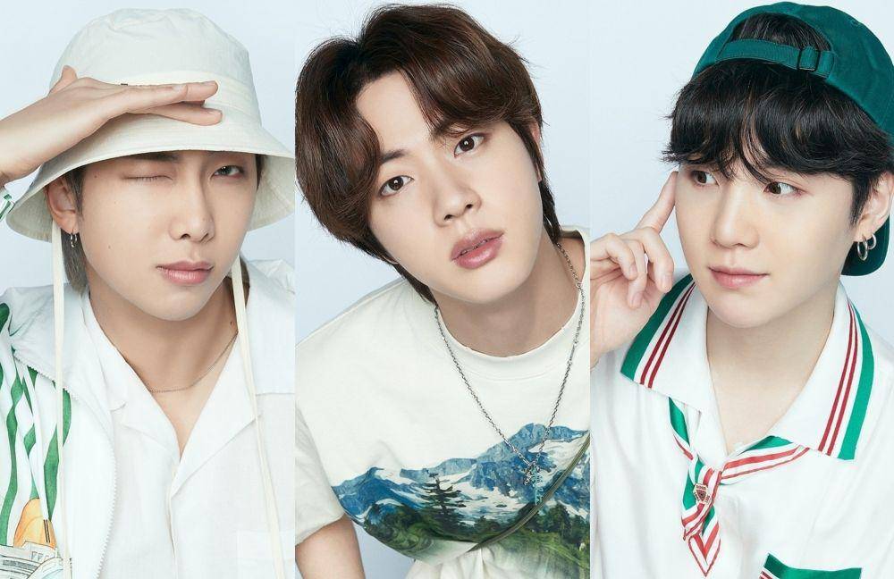 RM, Jin, dan Suga BTS (instagram.com/bts.bighitofficial)
