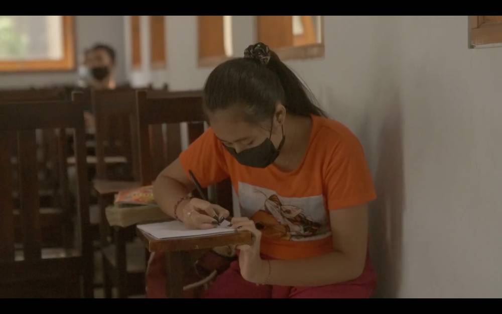 kegiatan belajar Kredibali (youtube.com/Jejak Literasi Bali)