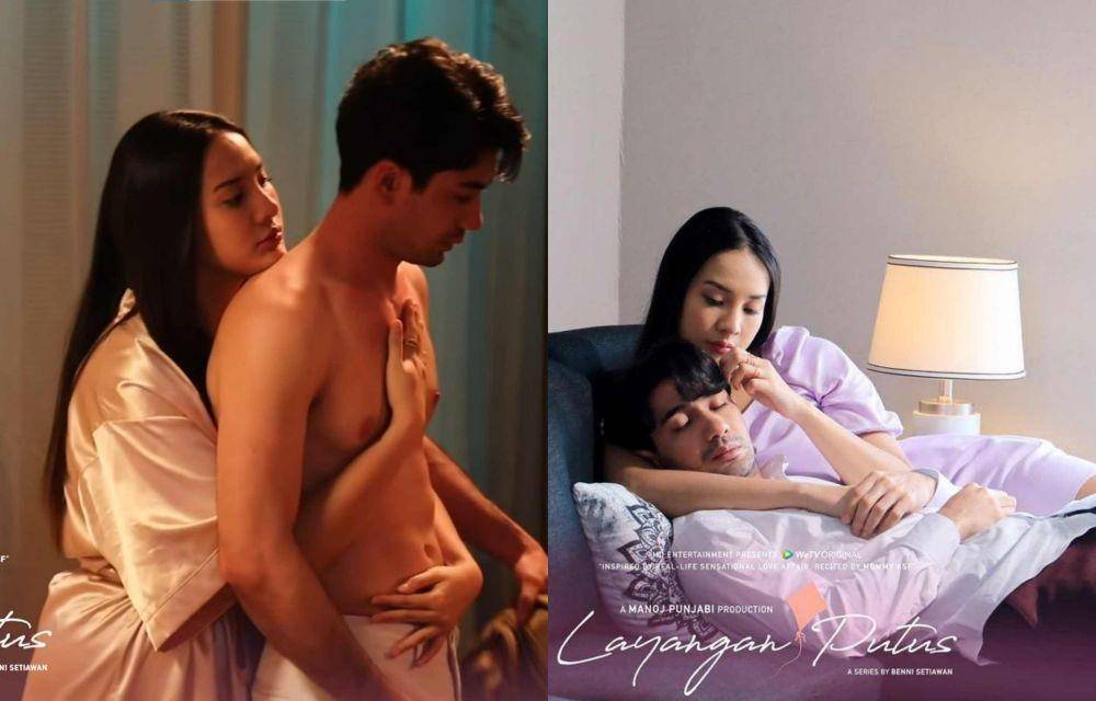 Reza Rahadian dan Anya Geraldine di Layangan Putus (YouTube.com/MD Entertainment/ | Instagram.com/layanganputus.md/)