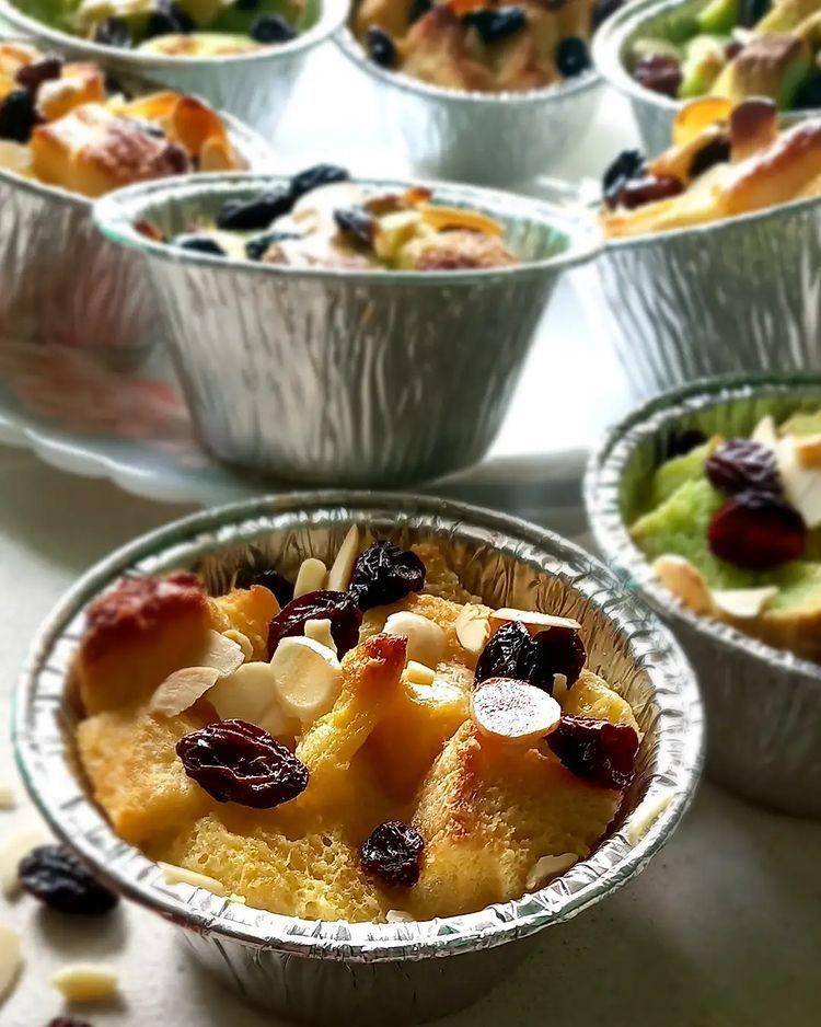 Puding roti (Instagram.com/dapoerbunte)