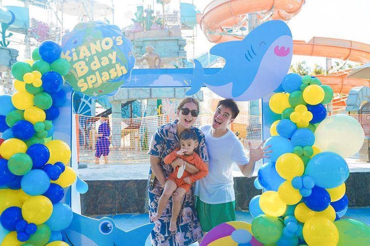 potret perayaan ultah Kiano Tiger Wong (instgaram.com/paula_verhoeven)