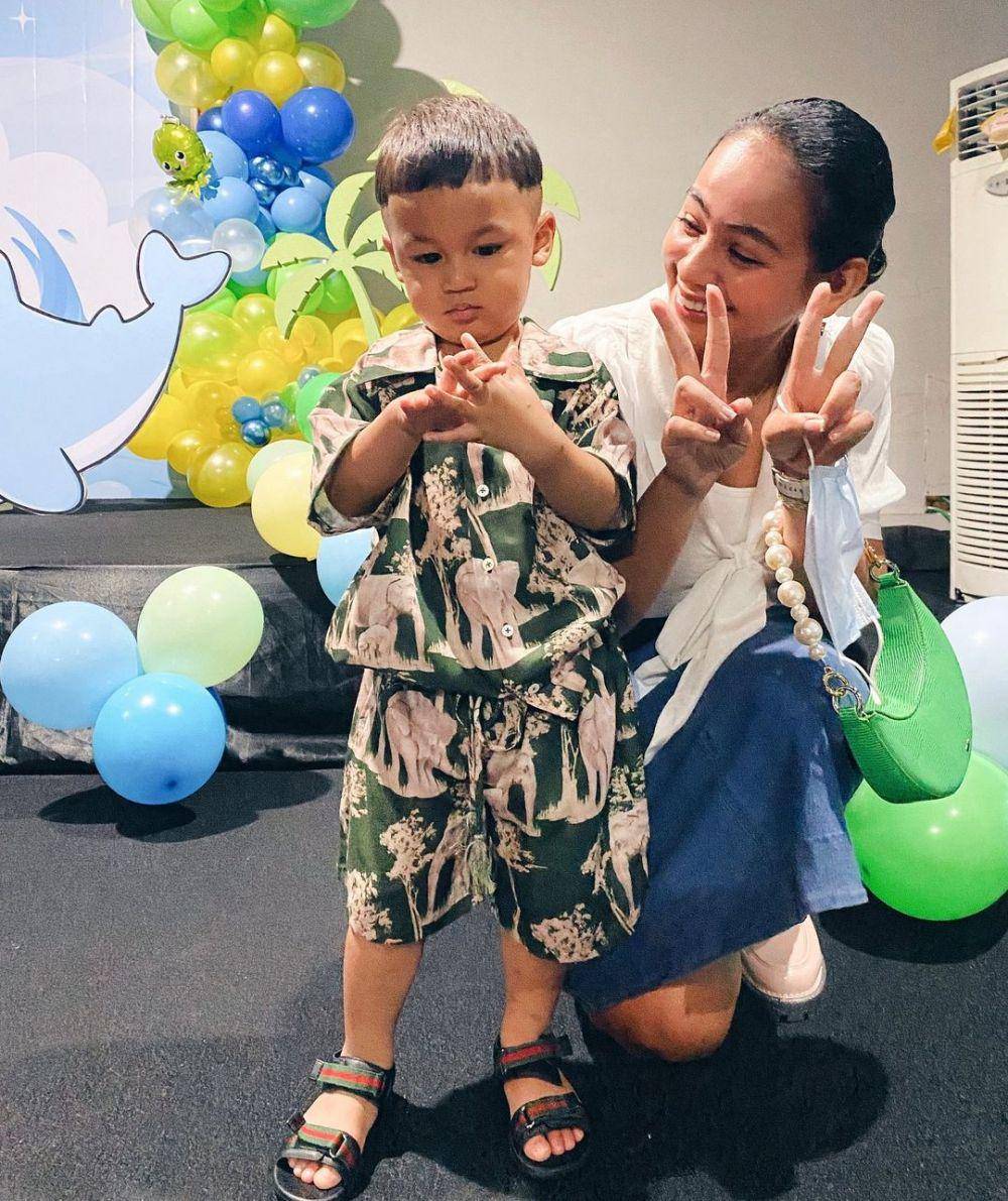 artis di ulang tahun Kiano (Instagram.com/sahilahisyam)
