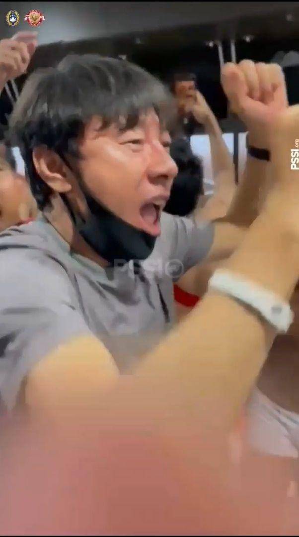 potret Shin Tae Yong dan pemain Timnas Indonesia (instagram.com/pssi)
